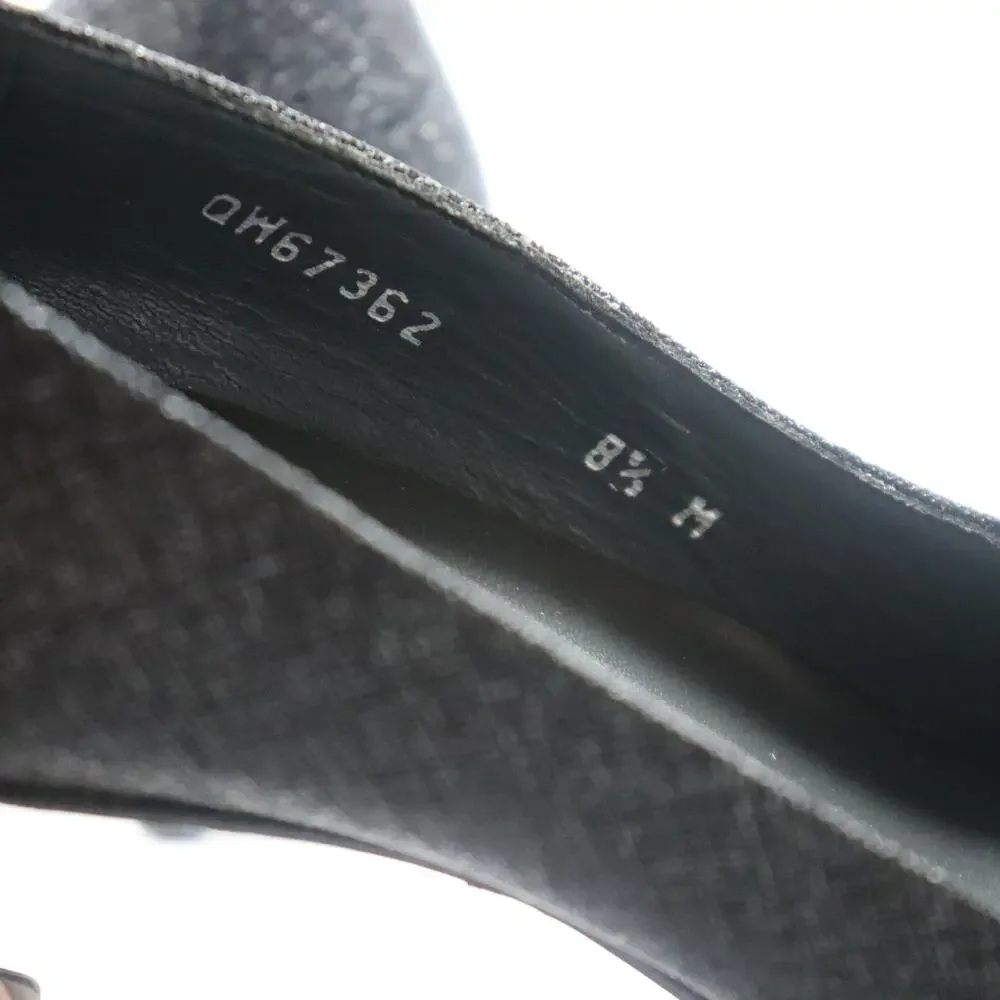 Stuart Weitzman Pumps‎ 8.5 Black Womens Pointed Toe Stiletto Heels QH67362